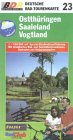 Deutsche Radtourenkarte, Bl.23, Ostthüringen, Saaleland, Vogtland